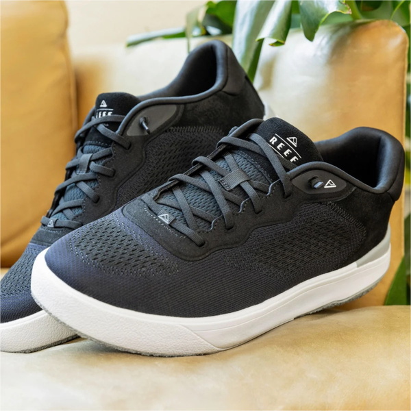 2026 Reef Mens Shoreline Del Mar Trainers CJ8566 - Black / White
